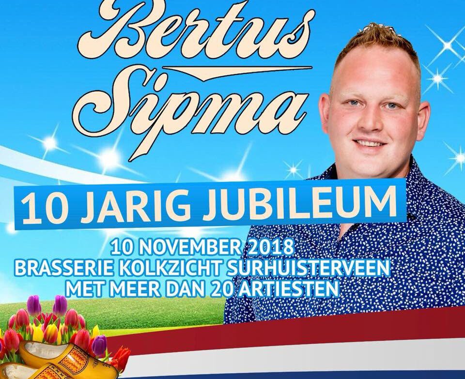 Single presentatie en 10-jarig jubileum Bertus Sipma